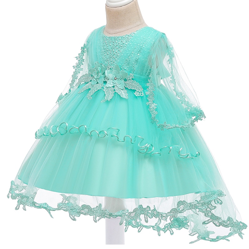 Ansoo New Design Gauze Shawl Dress Flower Children \\\\ \'의 Tutu 스커트 크리스마스 파티 이브닝 ​​드레스 어린 소녀
